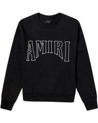 Amiri - Sun Graphic On Back Sweatshirt Cotton - Lyst