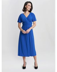 Gina Bacconi - Frieda Jersey Print Dress - Lyst
