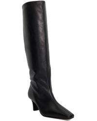 Dune - Selinni Leather Knee High Boots - Lyst