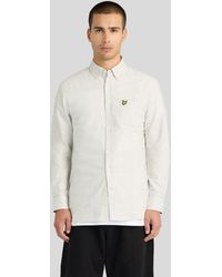 Lyle & Scott - Plain Oxford Shirt - Lyst
