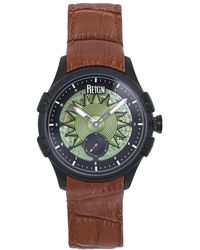 Reign - Solstice Automatic Semi-Skeleton Watch - Lyst