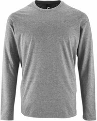 Sol's - Imperial Long Sleeve T-Shirt Marl) - Lyst