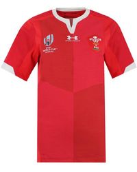 Under Armour - Rugby World Cup Fitted Short Sleeve T-Shirt 1341597 609 Nylon - Lyst