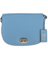 Ashwood Leather - 'Stellia' Real Crossbody Bag With Twist Lock - Lyst