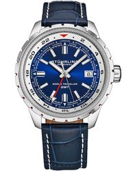 Stuhrling - Global Voyager 1014 Gmt World Timer Watch - Lyst