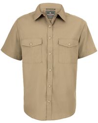 Craghoppers - Expert Kiwi Short-Sleeved Shirt (Pebble) - Lyst