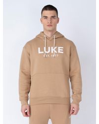 Luke 1977 - Grand Soft Cotton Relaxed Fit Overhead Hoodie - Lyst