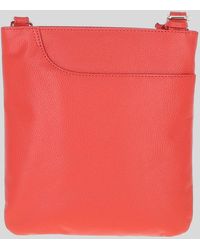 Ashwood Leather - Curve Zip Top Cross Body Bag - Lyst