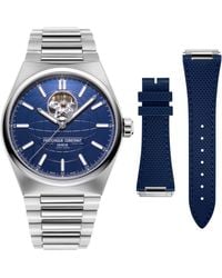 Frederique Constant - Frédérique Highlife Heart Beat Watch Fc-310N4Nh6B Stainless Steel (Archived) - Lyst