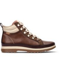 Pikolinos - Leather Trainers Sneaker Winter Lace-Up Boots - Lyst
