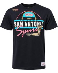 Mitchell & Ness - Nba San Antonio Spurs 99 Champs T-Shirt Cotton - Lyst