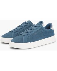 Tommy Hilfiger - Th Court Suede Trainers - Lyst