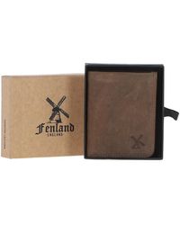 Fenland Sheepskin - Leather Classic 6 Card Billfold Wallet - Lyst