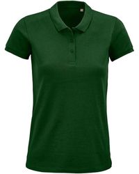 Sol's - Ladies Planet Organic Polo Shirt (Bottle) - Lyst