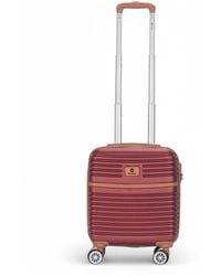 Infinity Leather - Abs Hardshell Underseat Cabin Suitcase 45 X 35 X 20 Cm Luggage Suitable For Easyjet - Lyst