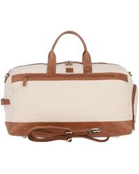 Fenland Sheepskin - Exquisite Real Leather X Canvas Holdall - Lyst