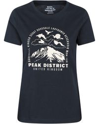 Mountain Warehouse - Regional Peak District Graphic Tee Breathable Casual Everyday T-Shirt Cotton - Lyst