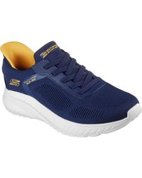 Skechers - Bobs Sport Squad Chaos Solid Step Textile Trainers - Lyst