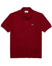 Lacoste - Classic Croc-logo-poloshirt Voor - Lyst