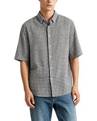 Tommy Hilfiger - Oxford Shirts Gingham Checked Regular Short Sleeve Cotton - Lyst