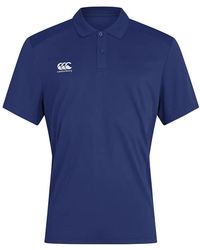 Canterbury - Club Dry Polo Shirt (Royal) - Lyst
