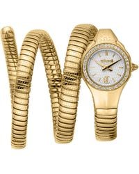 Just Cavalli - Signature Snake Vita Fashion Watch – Jc1L355M0025 - Lyst