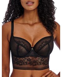 Freya - Sydnie Longline Plunge Bra - Lyst
