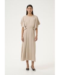 Karen By Simonsen - Jurk Feminine Simply Taupe - Lyst