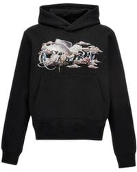 Amiri - Pegasus Script Hoodie Cotton - Lyst