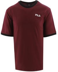 Fila - Tawny Port Aster T-Shirt - Lyst