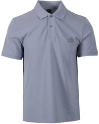 Moose Knuckles - Everett Polo Shirt Jet Stream - Lyst