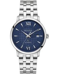 Bulova - Hudson Watch 96B447 Stainless Steel - Lyst