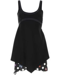 Versace - X Dua Lipa Mini-Jurk Met Vlinders - Lyst