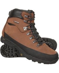 Mountain Warehouse - 'Quest' Walking Boots Isogrip Outsole Waterproof Hiking Shoes Leather - Lyst
