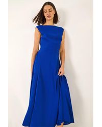 Roman - Fit & Flare Midi Dress - Lyst
