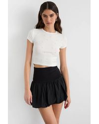 Hiccup - Embroidered Short-Sleeve Tee - Lyst
