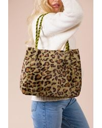 SVNX - Faux Fur Shoulder Bag - Lyst