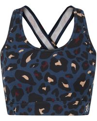 Dare 2b - Ladies Swift Ii Animal Print Sports Bra (Moonlight Denim) - Lyst