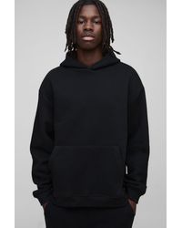 BoohooMAN - Oversized Over The Head Hoodie - Lyst