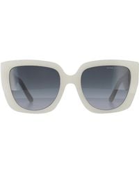Marc Jacobs - Rectangle Ivory Dark Gradient 687/S - Lyst
