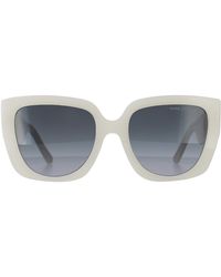 Marc Jacobs - Rectangle Ivory Dark Gradient 687/S - Lyst