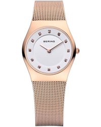 Bering Time - 11927-366 Ladies Classic Mesh Watch - Lyst
