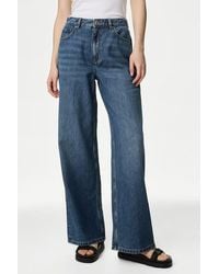 Secret Label - Slouchy Wide Leg Jeans - Lyst