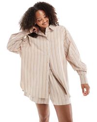 ASOS - Relaxed Shirt Co-Ord - Lyst