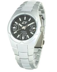 Chronotech - Silver Steel Watch - Lyst