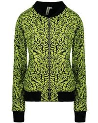 Vans - Off The Wall Long Sleeve Zip Up Printed Track Jacket V2Yrd2P - Lyst