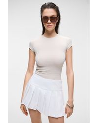 Grimelange - Slim Fit Crop Crew Neck T-Shirt - Lyst