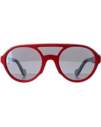 Moncler - Round Shiny And Transparent Mirror Ml0052 - Lyst