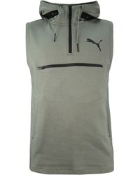 PUMA - Evo Sl Sleeveless Hoodie Jumper Activewear Argave 574519 02 A58D Textile - Lyst