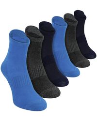 Sock Snob - 6 Pack Yoga Pilates Non Slip Socks - Lyst